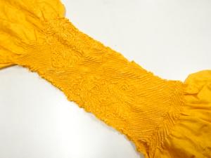 正絹　絞り　帯揚げ